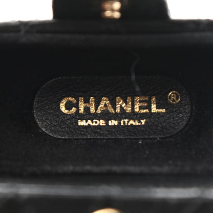 Chanel Lambskin Quilted Airpods Pro Case With Chain Black 5 of 7