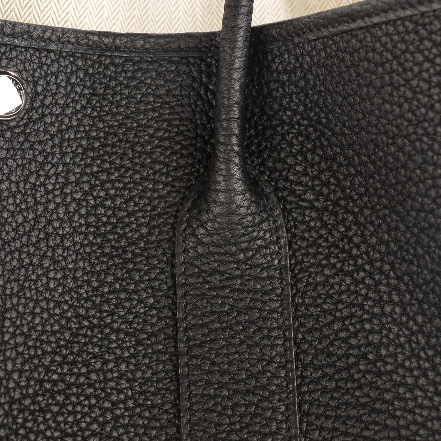 Hermes Negonda Garden Party Tote 36 MM Black 3 of 16