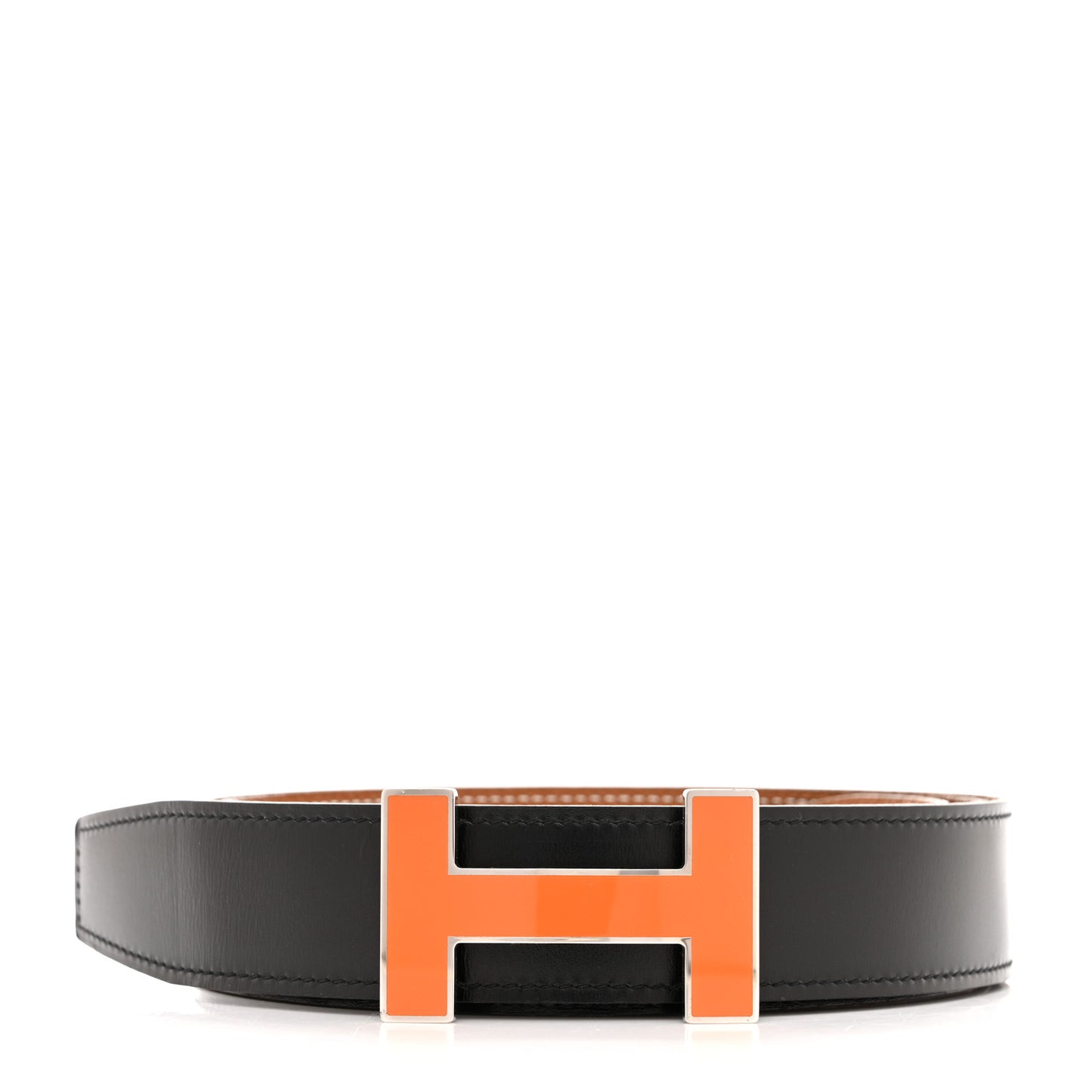 Box Togo 32mm Enamel Quizz H Belt 100 40 Black Gold