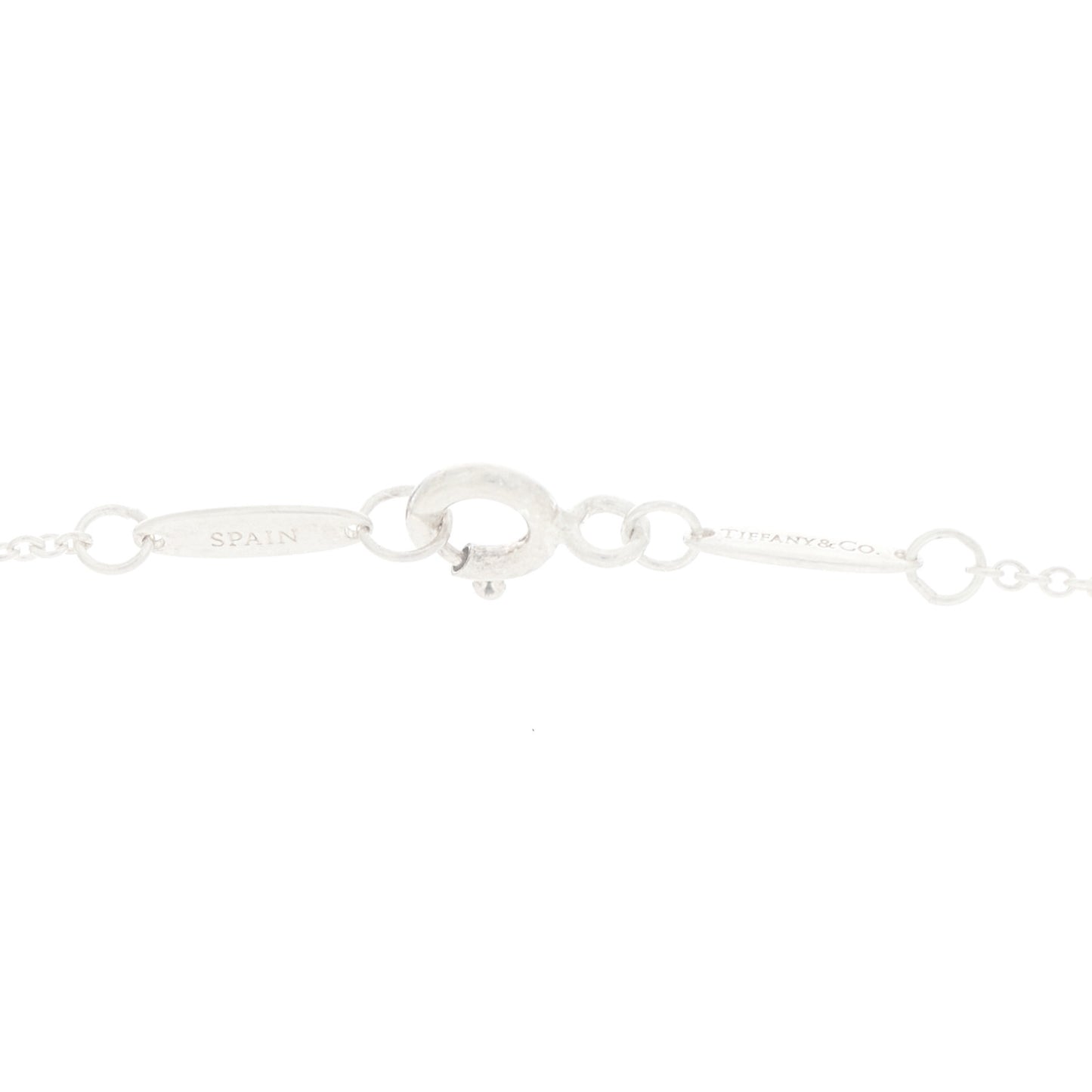 Sterling Silver Elsa Peretti Full Heart Pendant Necklace