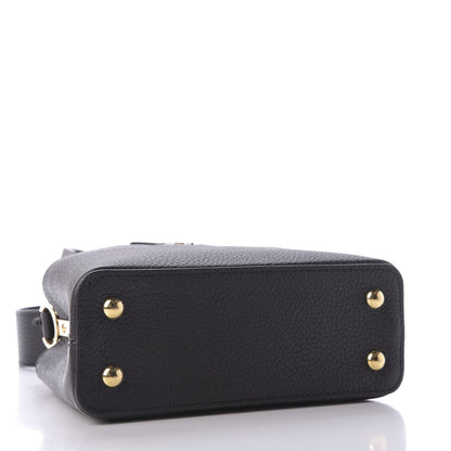Louis Vuitton Taurillon Mini Capucines Black 4 of 8