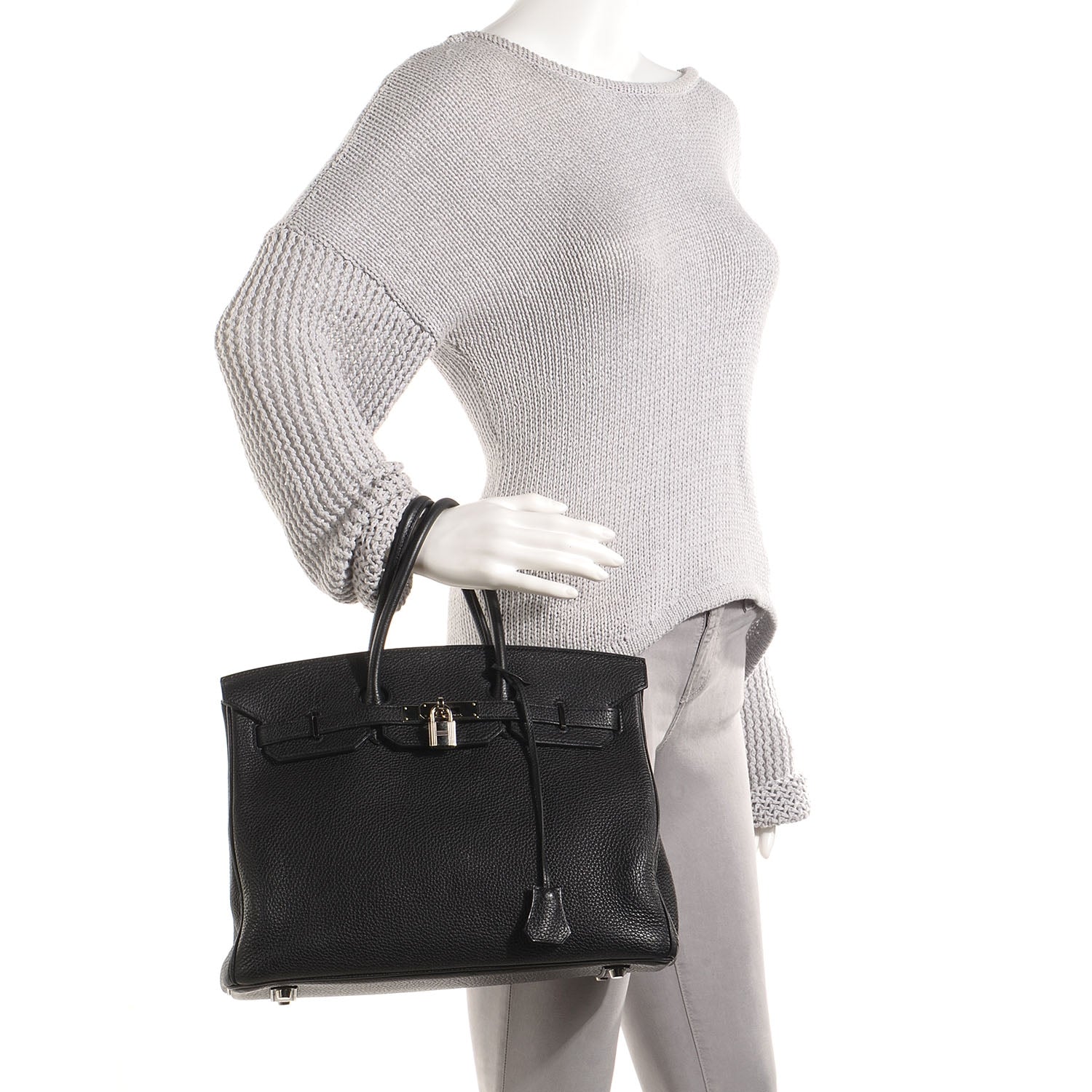 Hermes Togo Birkin 35 Black 2 of 29