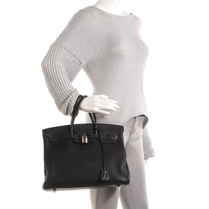 Hermes Togo Birkin 35 Black 2 of 29