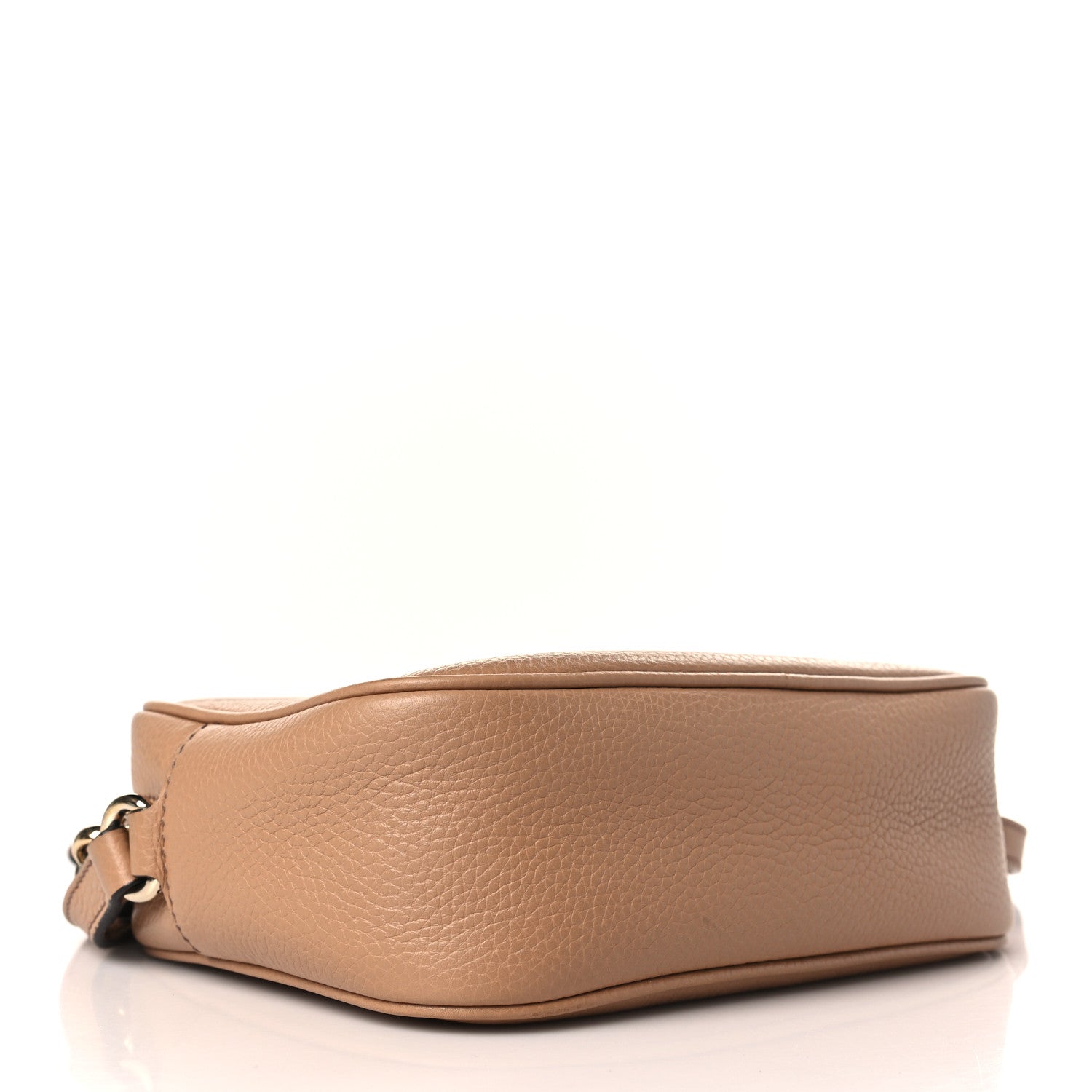 Gucci Pebbled Calfskin Small Soho Disco Bag Camelia 4 of 9