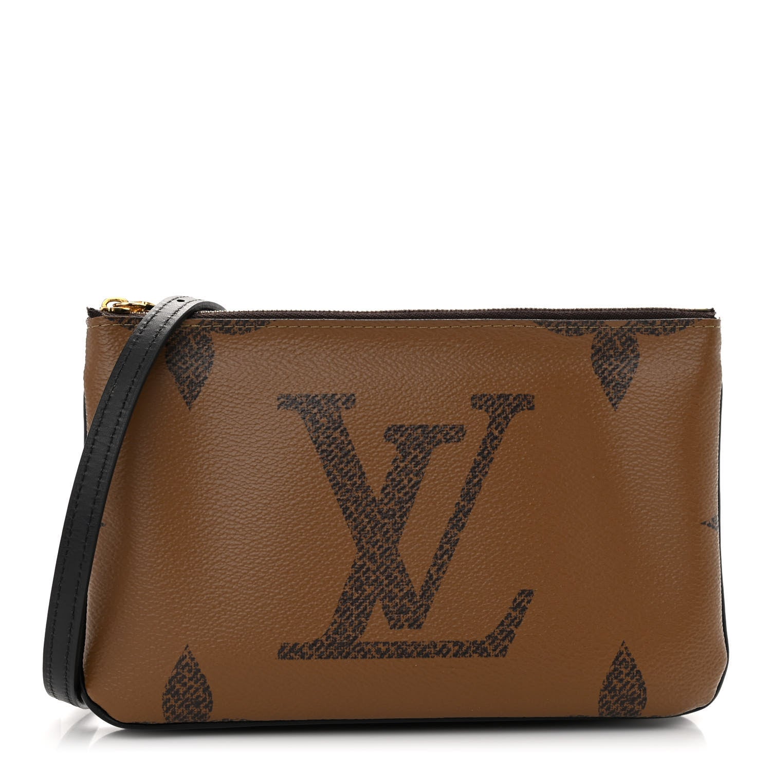 Louis Vuitton Reverse Monogram Giant Double Zip Pochette 1 of 10