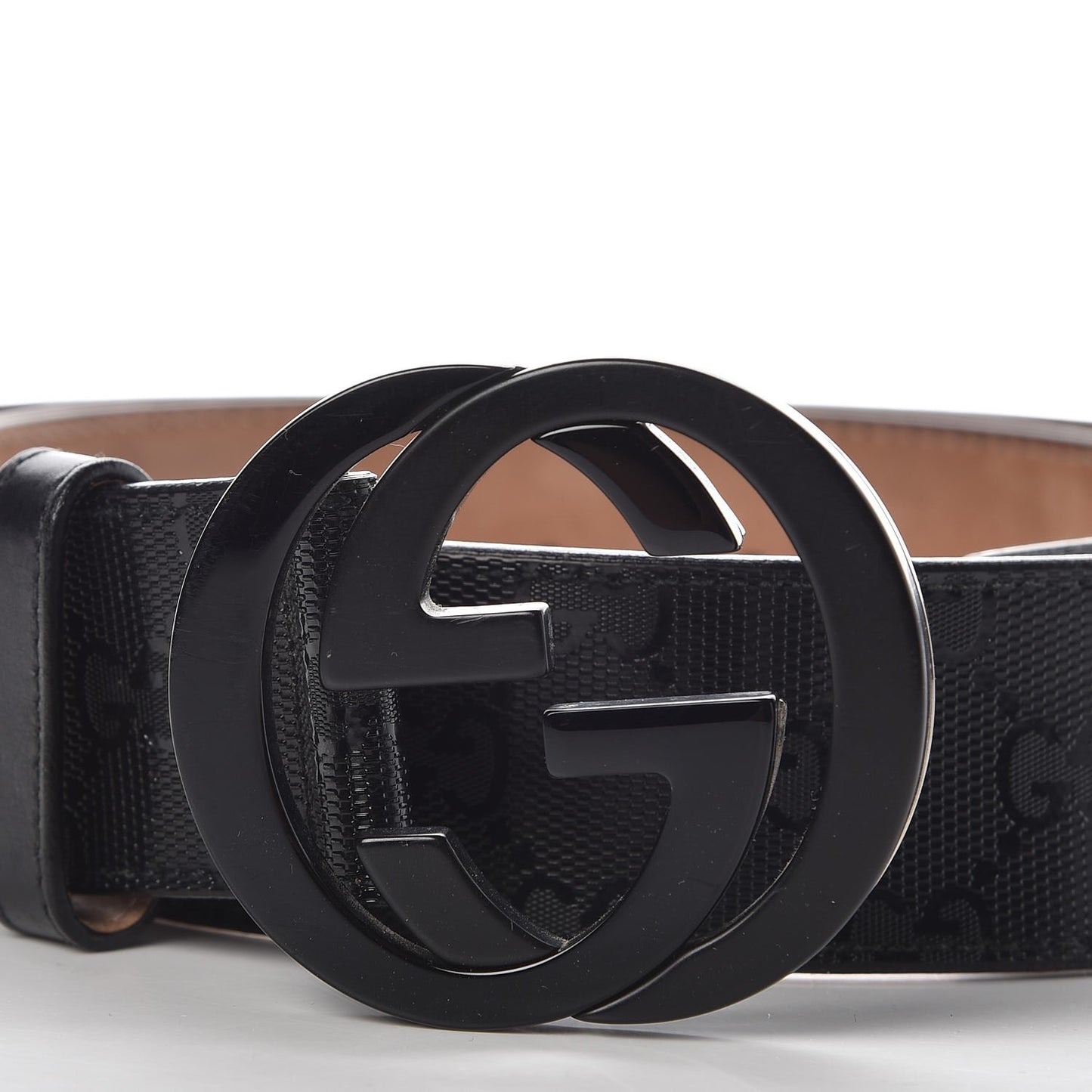 Imprime Monogram Interlocking G Belt 85 34 Black