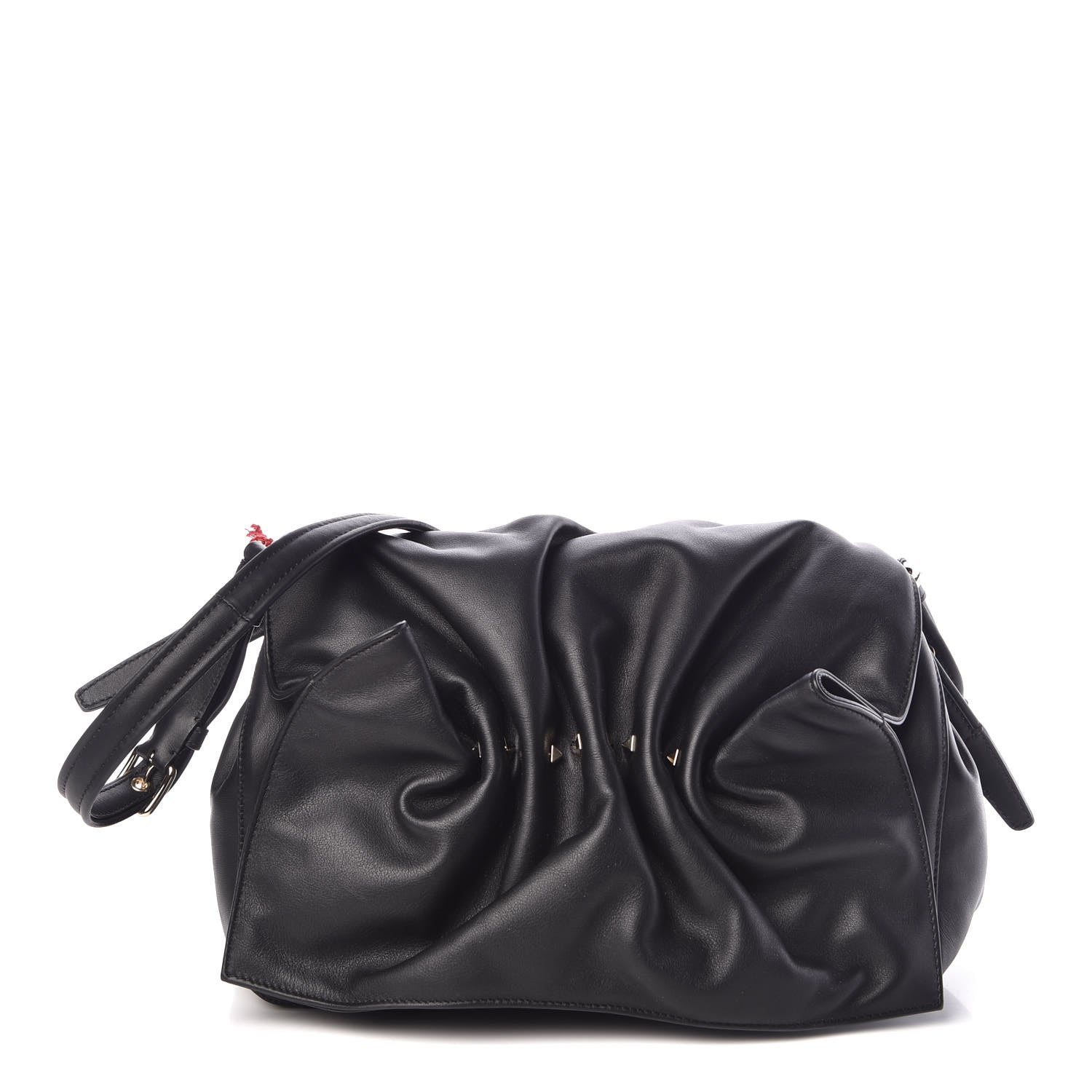 Valentino Garavani Smooth Calfskin Bloomy Crossbody Bag Black 1 of 11