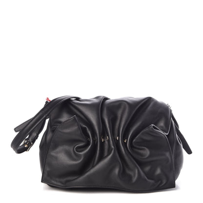 Valentino Garavani Smooth Calfskin Bloomy Crossbody Bag Black 1 of 11