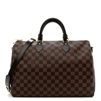 Louis Vuitton Damier Ebene Speedy Bandouliere 35 1 of 12