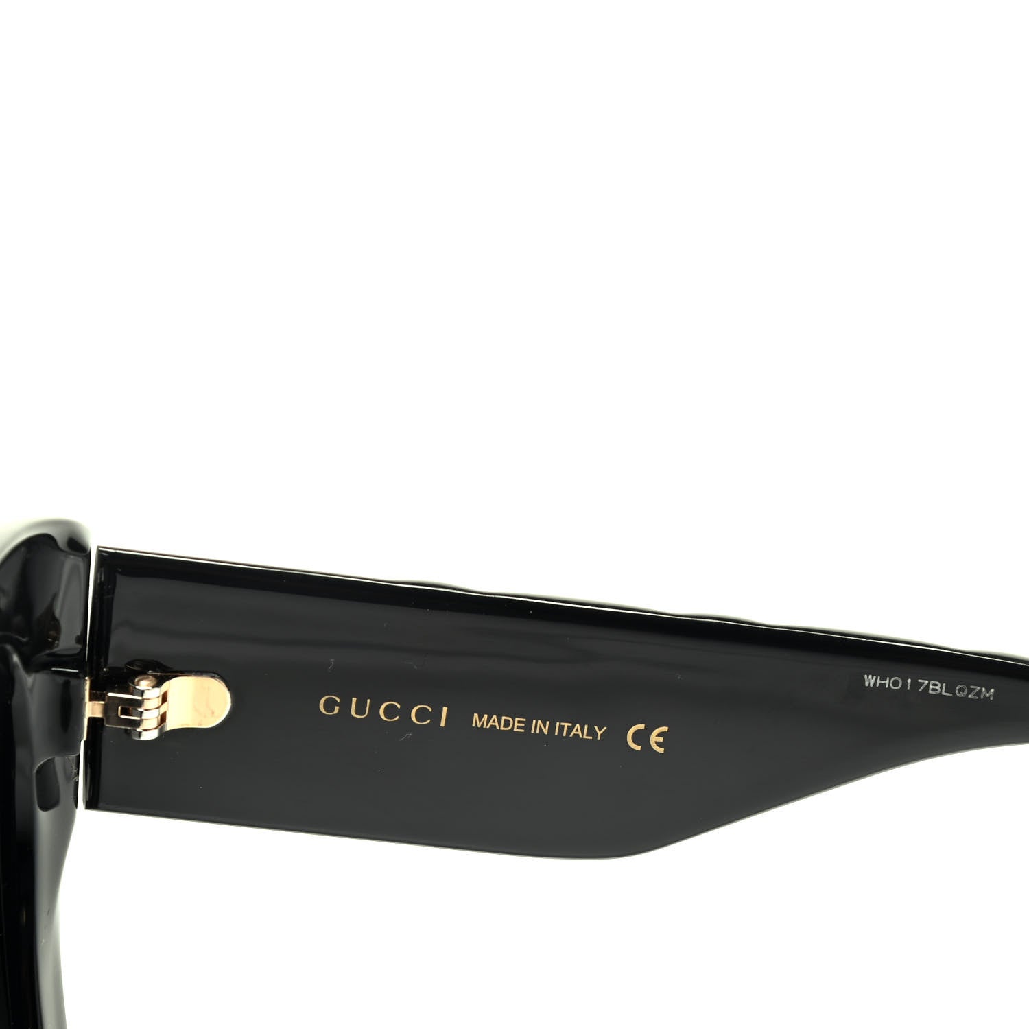 Gucci Acetate GG Butterfly Sunglasses GG0808S Black 5 of 6