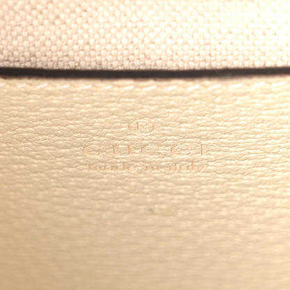 Gucci Monogram Jumbo GG Textured Dollar Calfskin Web Mini Diana Tote Bag Off White 5 of 10