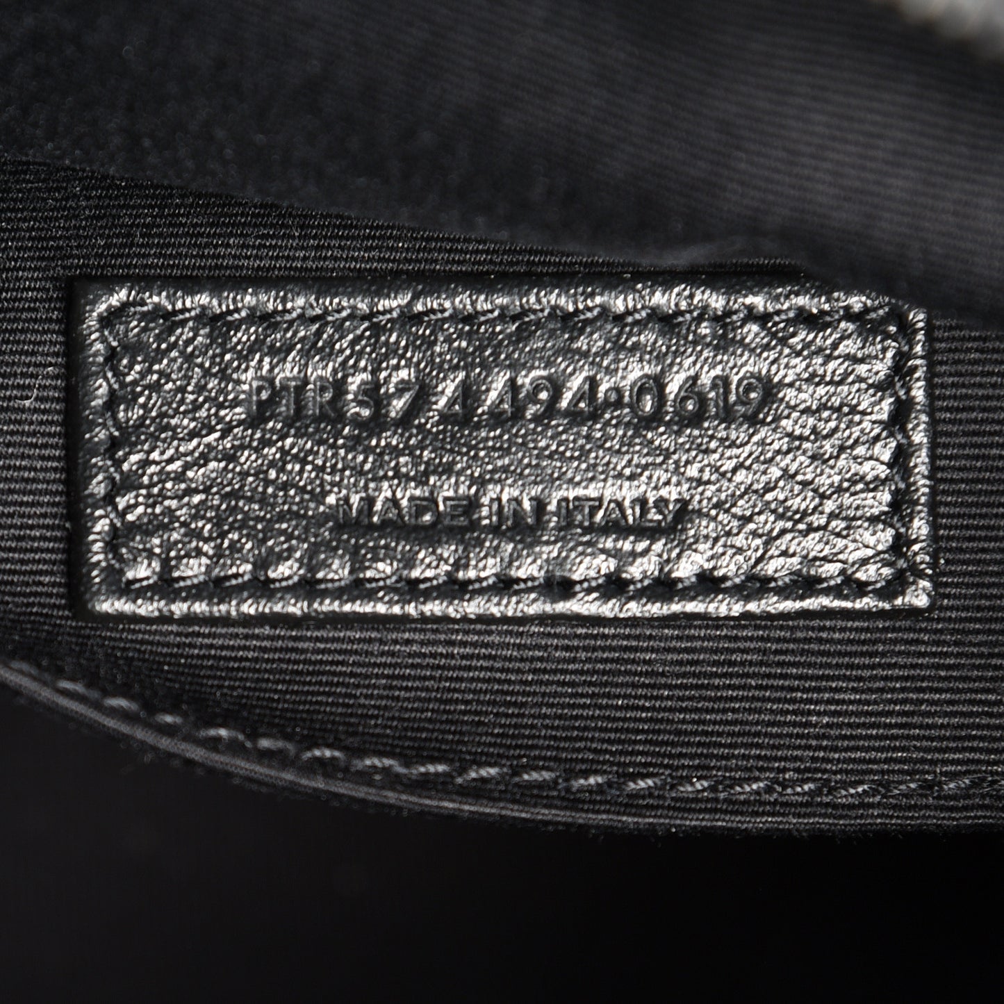 Calfskin Matelasse Monogram Lou Camera Bag Black