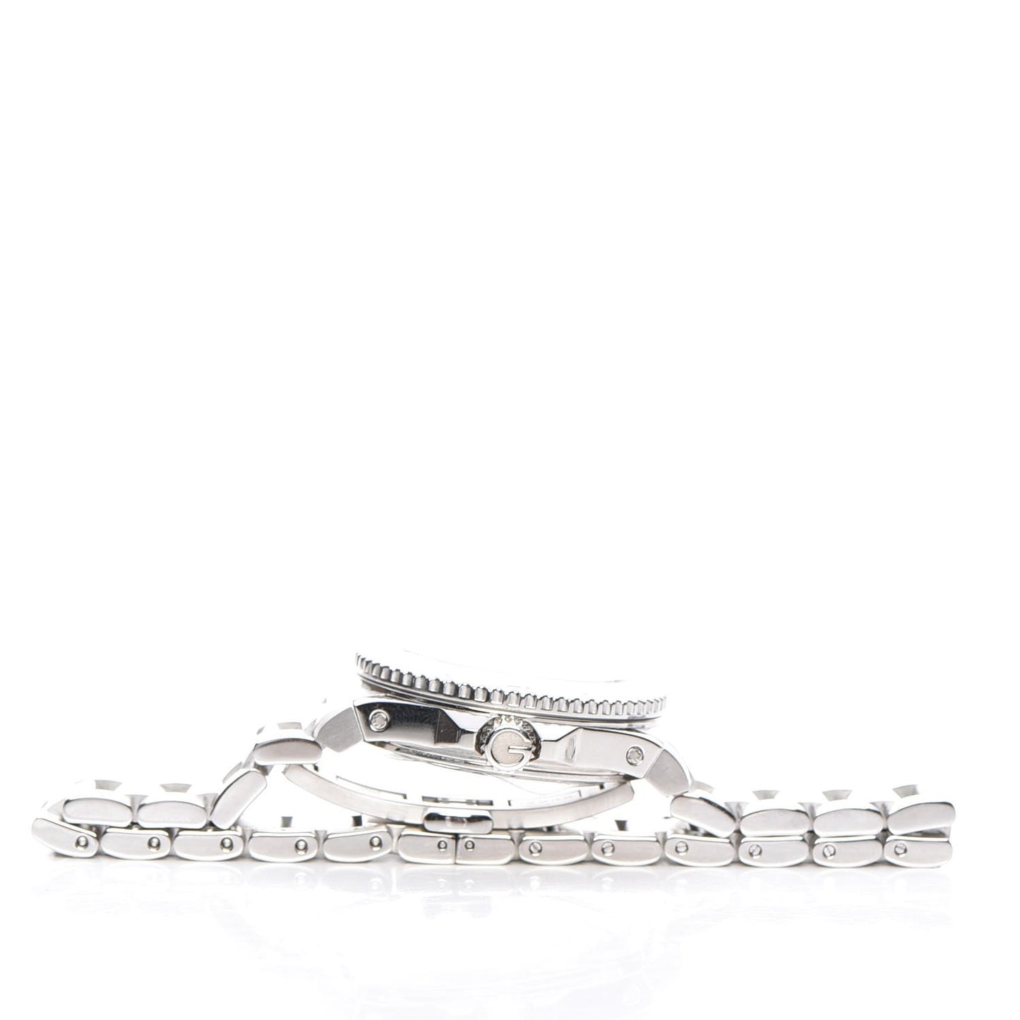 Stainless Steel 32mm Dive Quartz Watch White