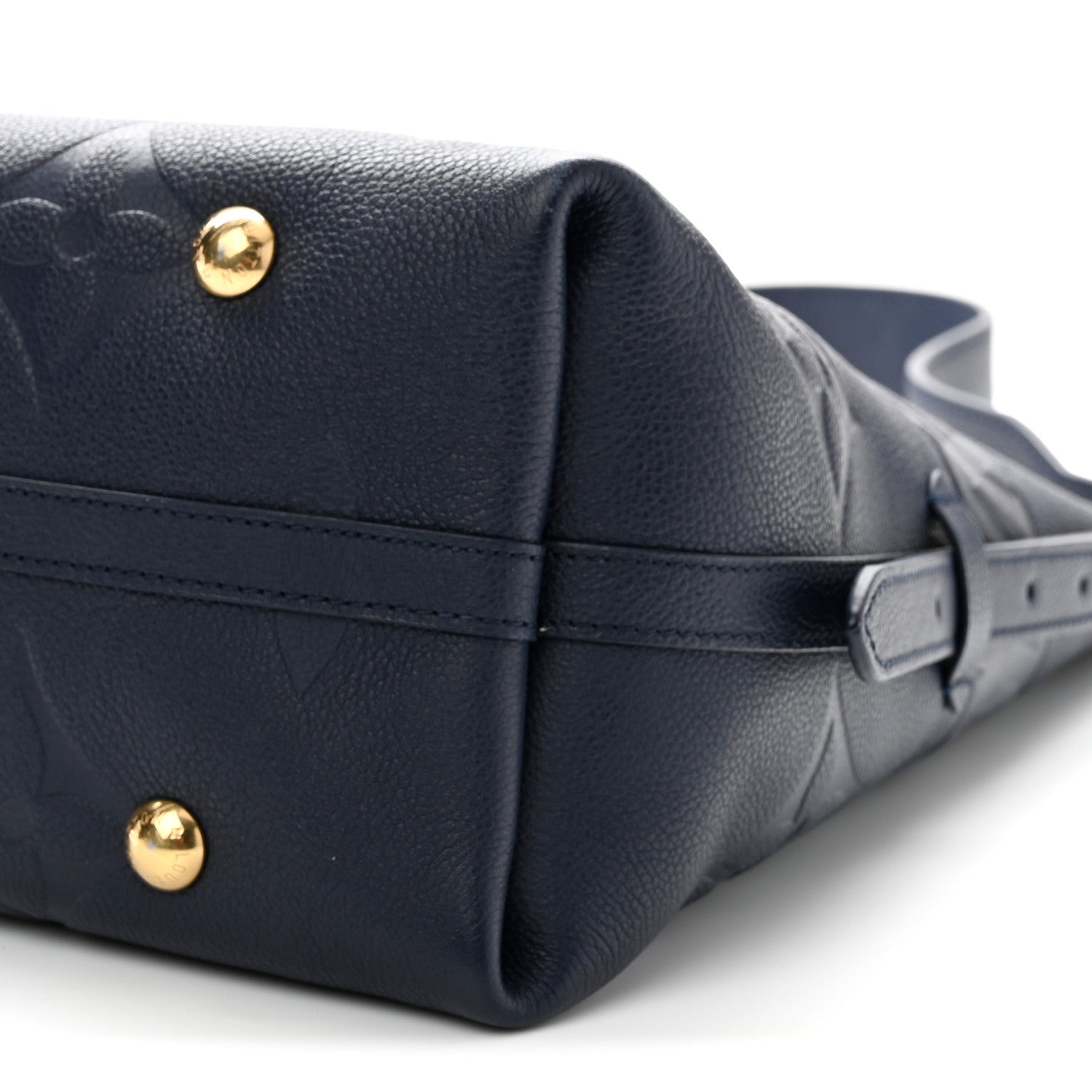 Louis Vuitton Empreinte Monogram Giant CarryAll MM Navy 9 of 10