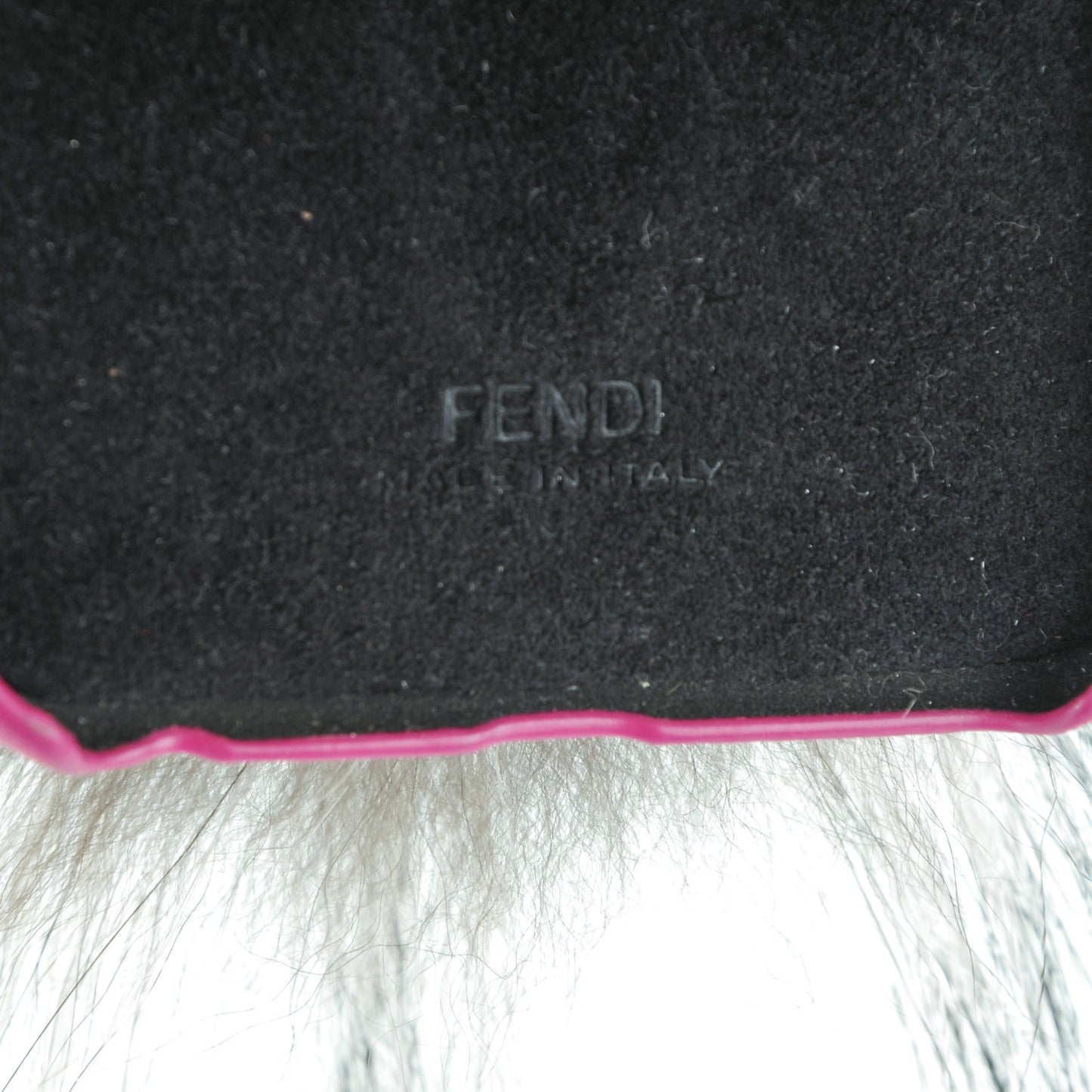 Nappa Fox Fur Karlito iPhone 6 Case Cover Magenta