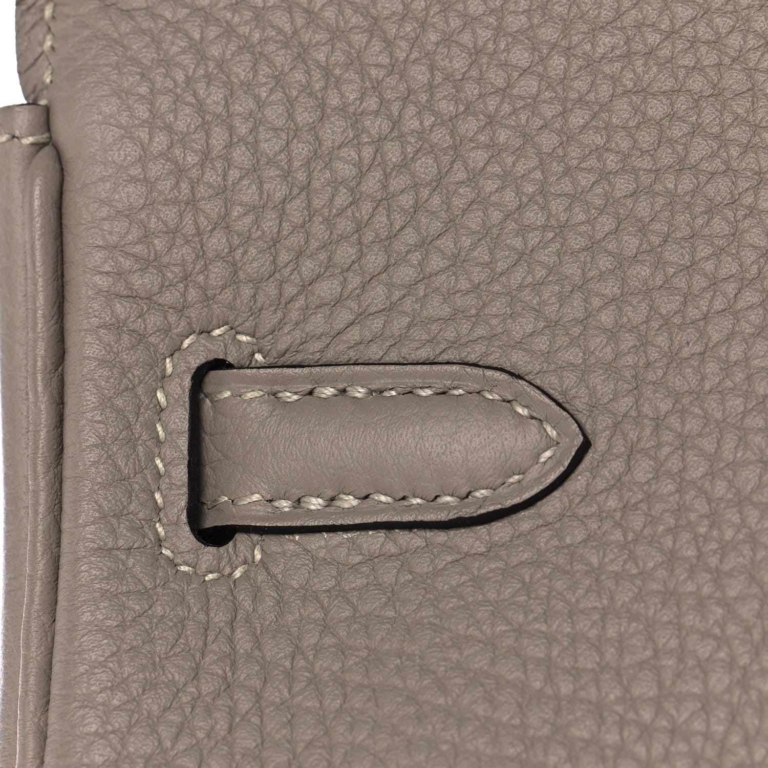 Hermes Togo Birkin 25 Gris Tourterelle 13 of 35
