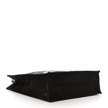 Christian Dior Canvas Print Cruise 2025 Scotland Tote Black White 4 of 13