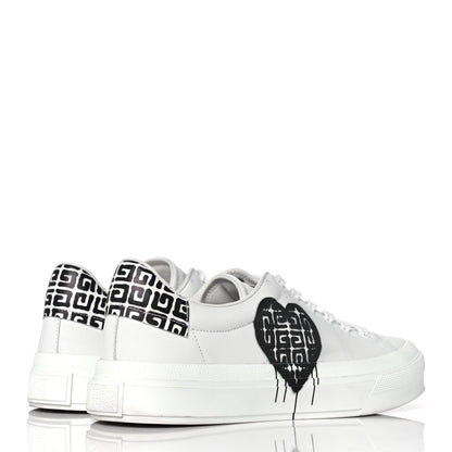 Givenchy Calfskin City Sport Sneakers 40 White Black 4 of 10