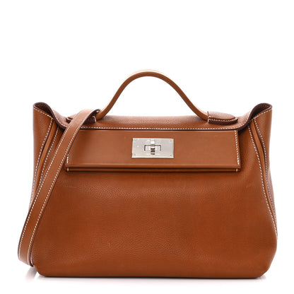 Hermes Barenia Faubourg 24/24 29 Fauve 1 of 12