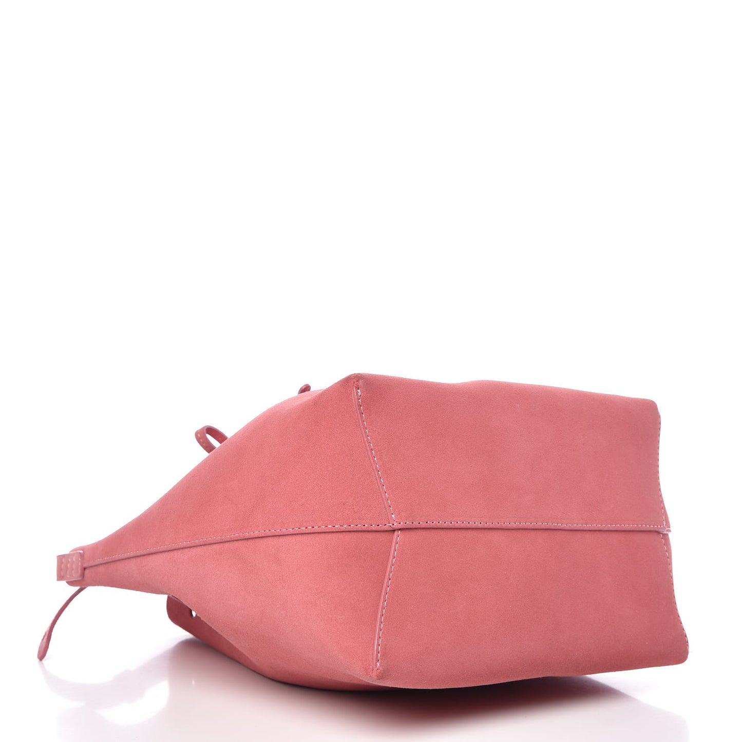 Suede Bucket Bag Blush