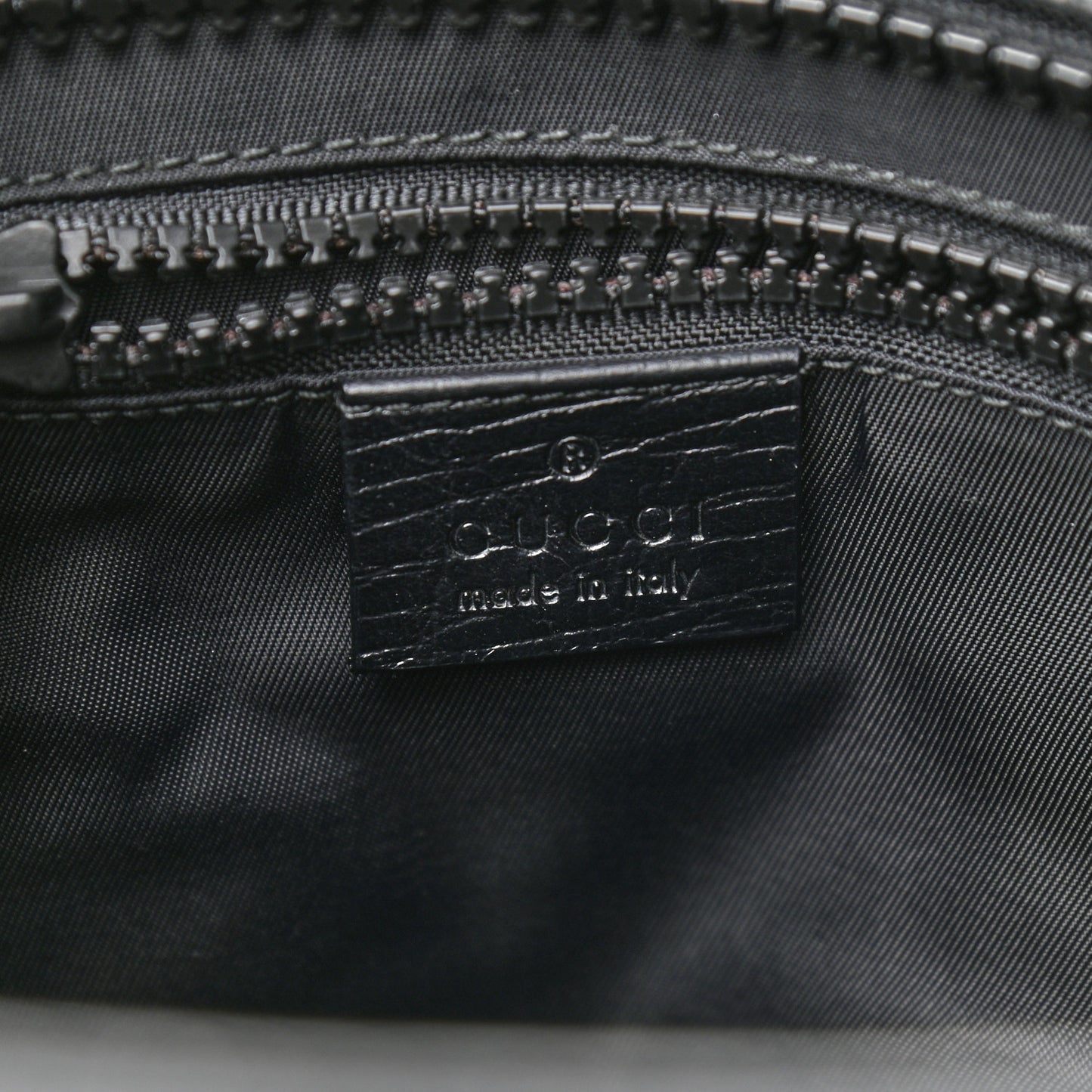 GG Supreme Monogram Web Handle Vertical Tote Black Grey
