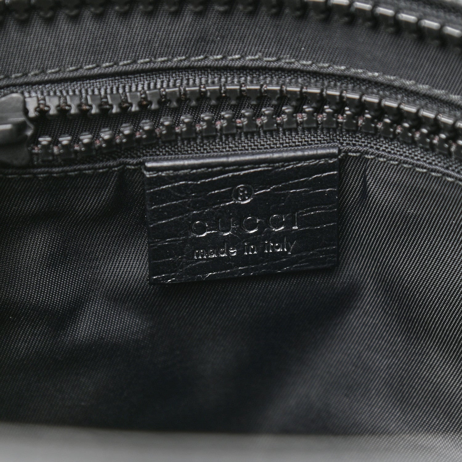Gucci GG Supreme Monogram Web Handle Vertical Tote Black Grey 6 of 10