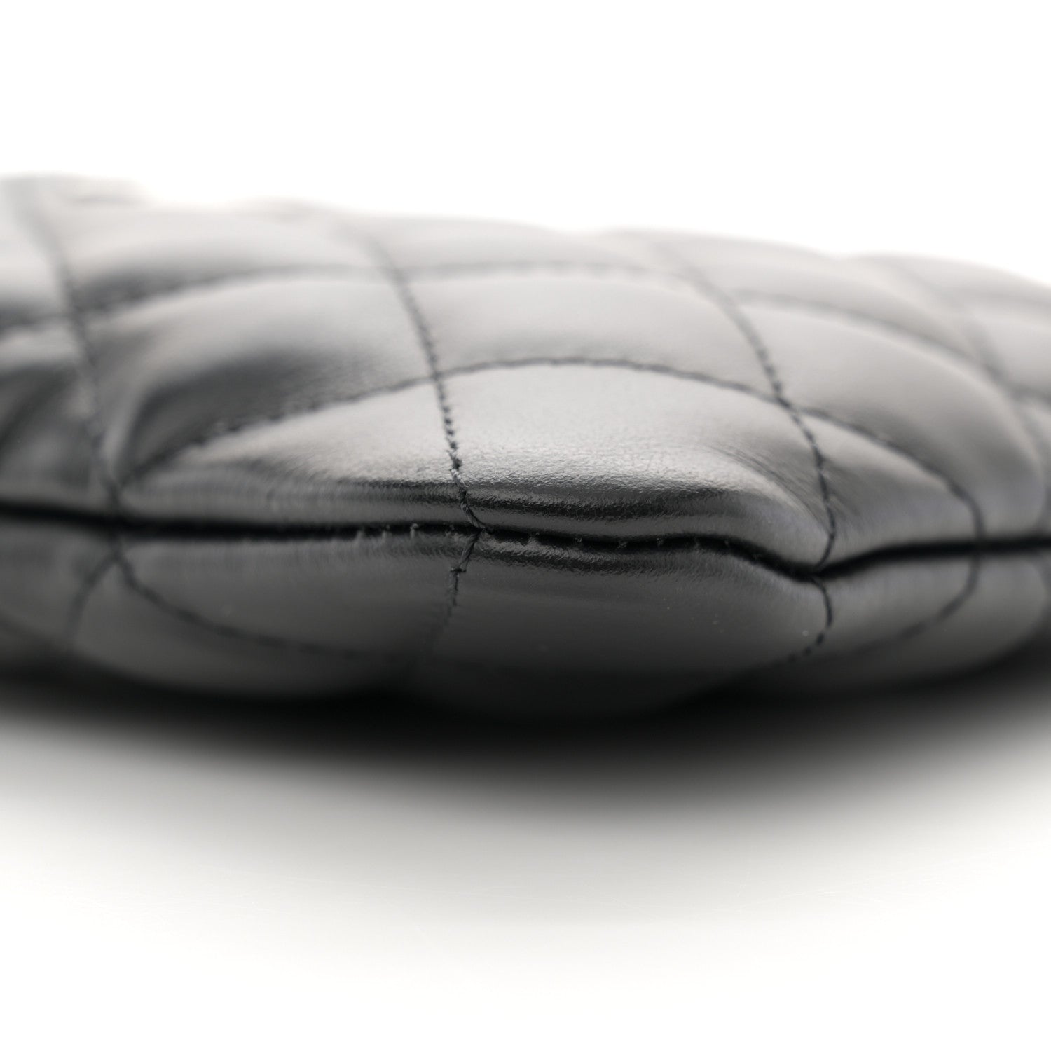 Chanel Lambskin Quilted Crossbody Bag Black 9 of 10