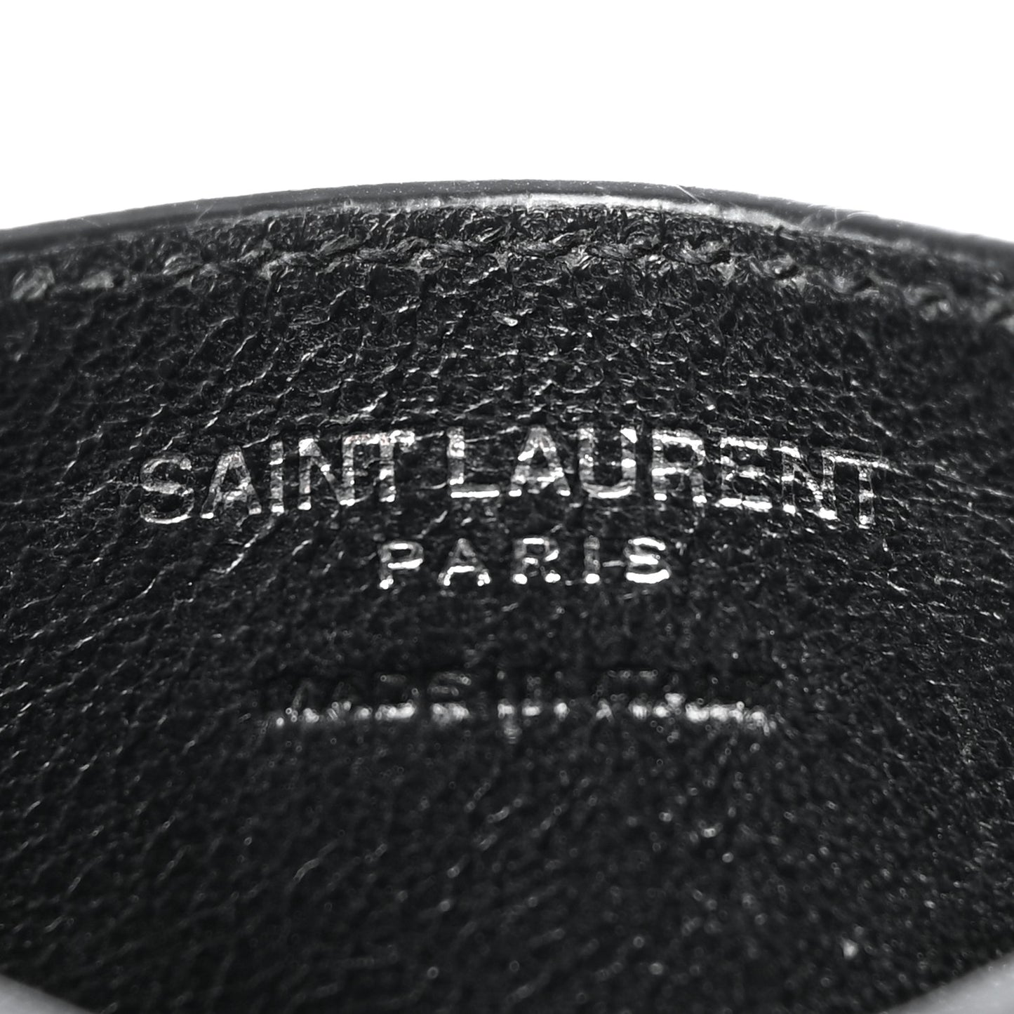 Calfskin Y Quilted Monogram LouLou Credit Card Case Black