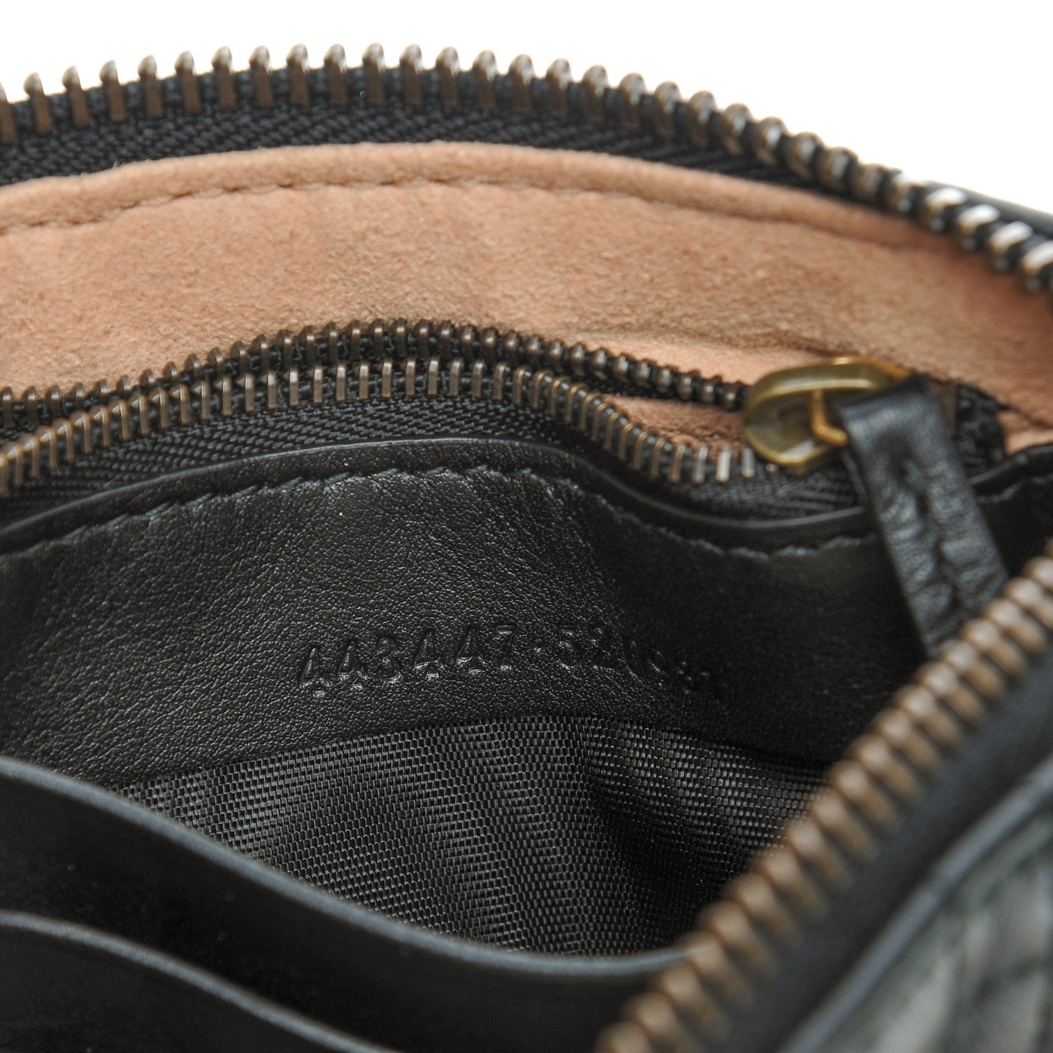 Gucci Calfskin Matelasse Mini Pearly GG Marmont Chain Bag Black 7 of 8