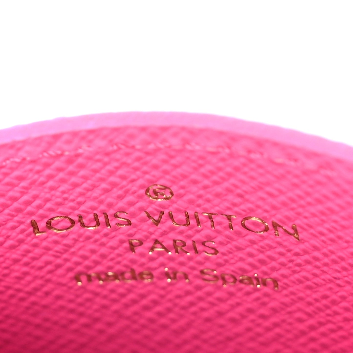 Monogram 2022 Christmas Animation Seoul Cardholder Fuchsia