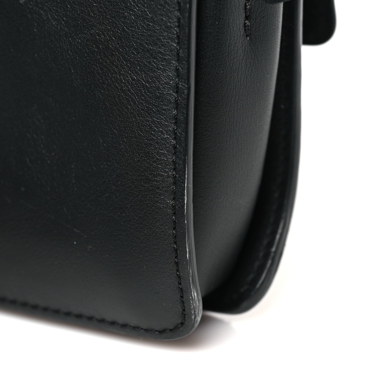 Chloe Snakeskin Calfskin Small Faye Shoulder Bag Natural Black 11 of 11