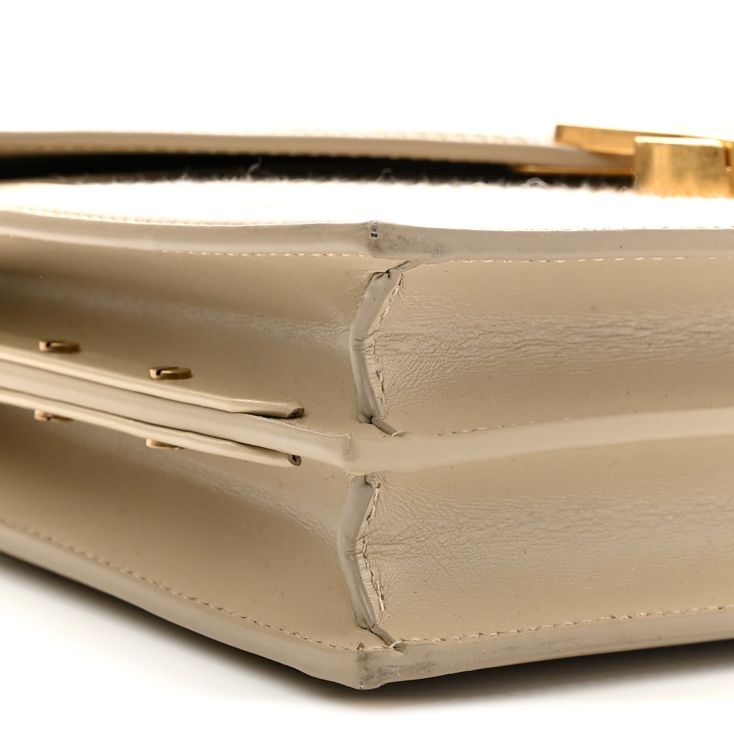 Canvas Calfskin Classic Monogram Cassandra Natural Beige Sea Salt