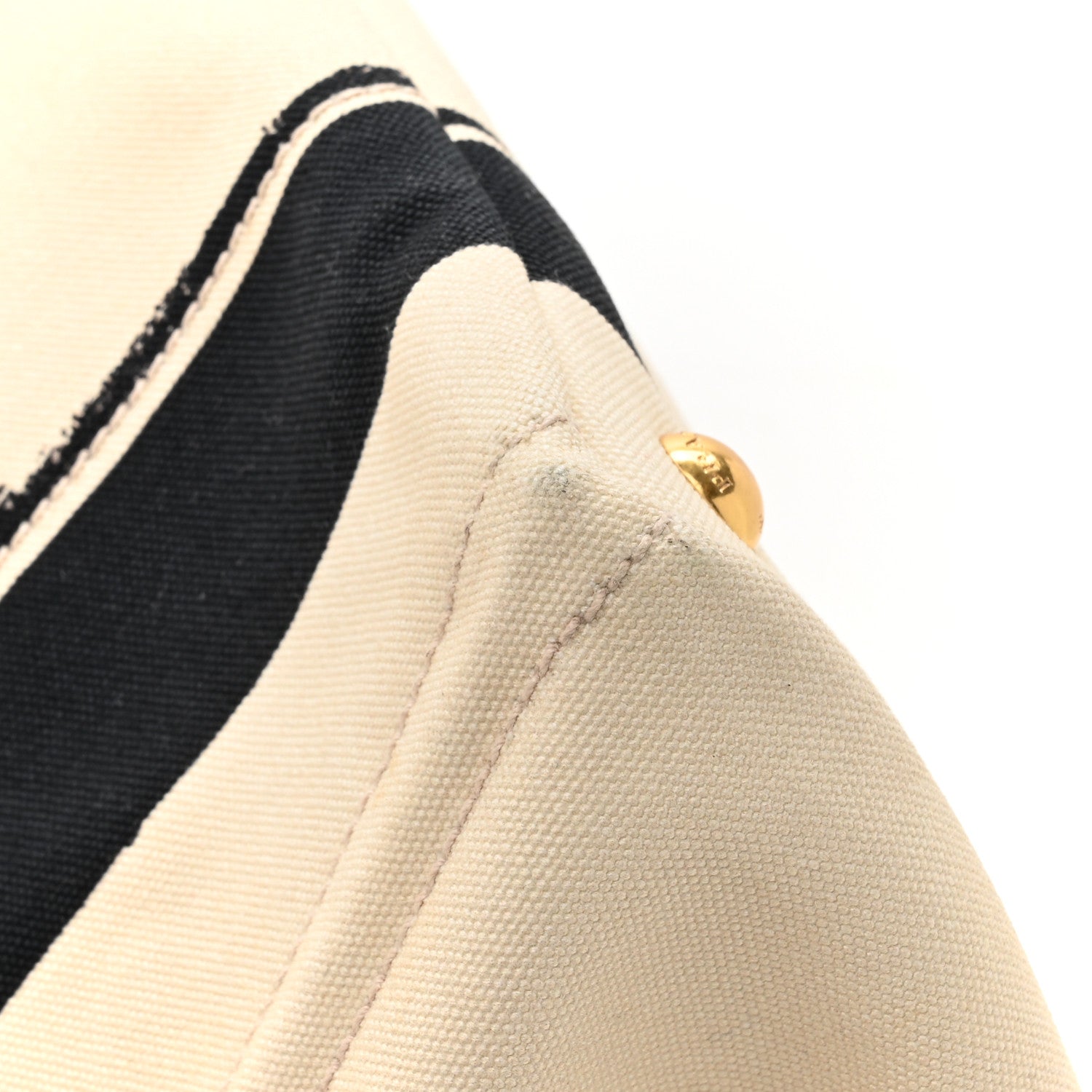 Prada Canapa Logo Tote Grezzo 15 of 18