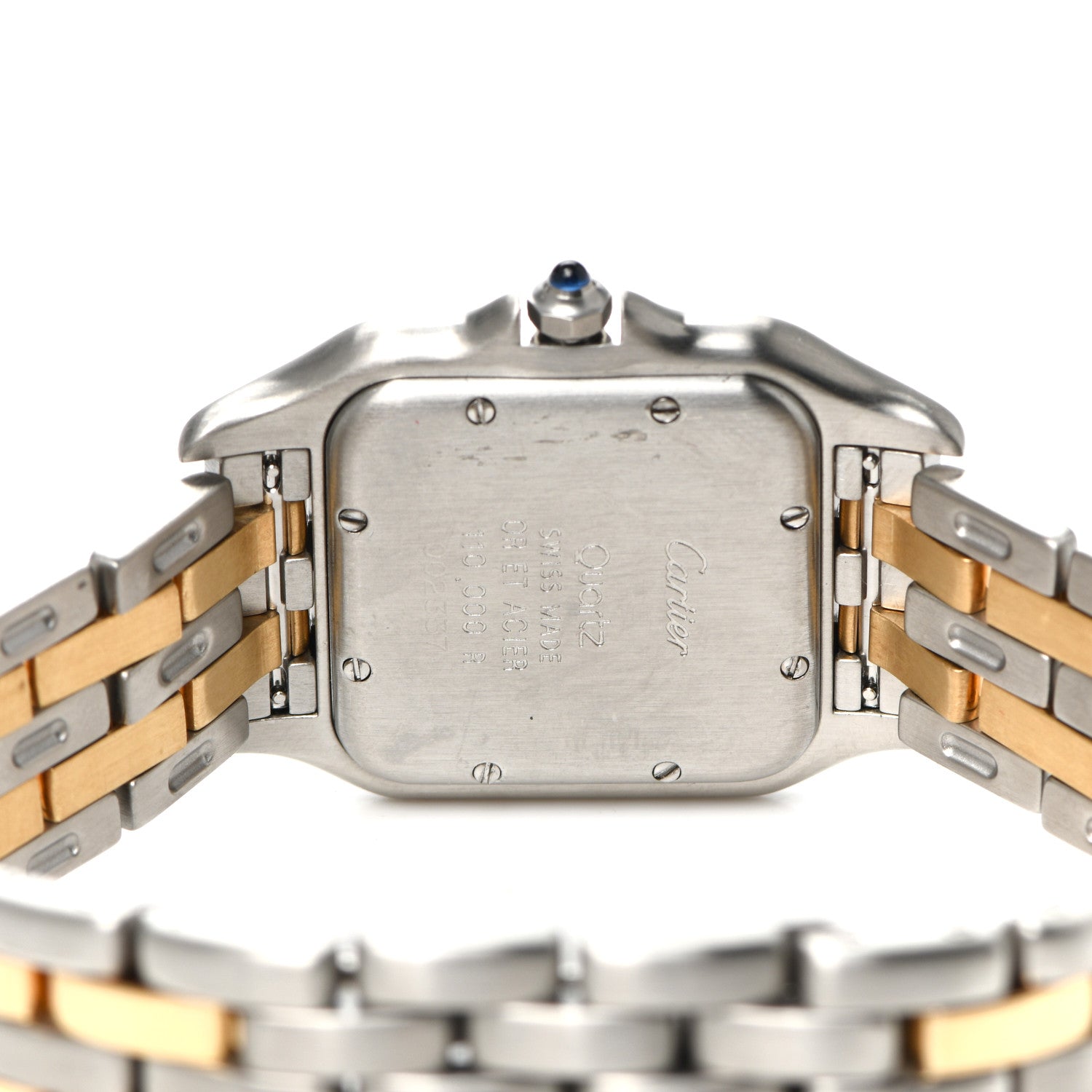 Cartier Stainless Steel 18K Yellow Gold 27mm Panthere Quartz Watch 4 of 6