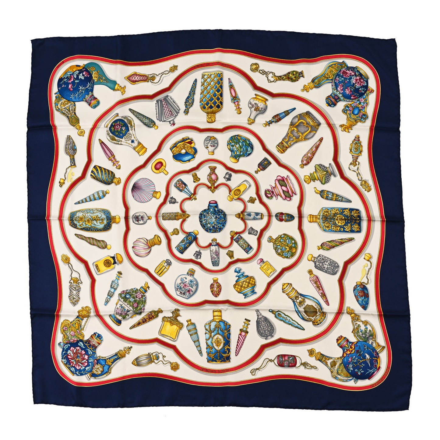 Silk Qu Importe Le Flacon Scarf 90