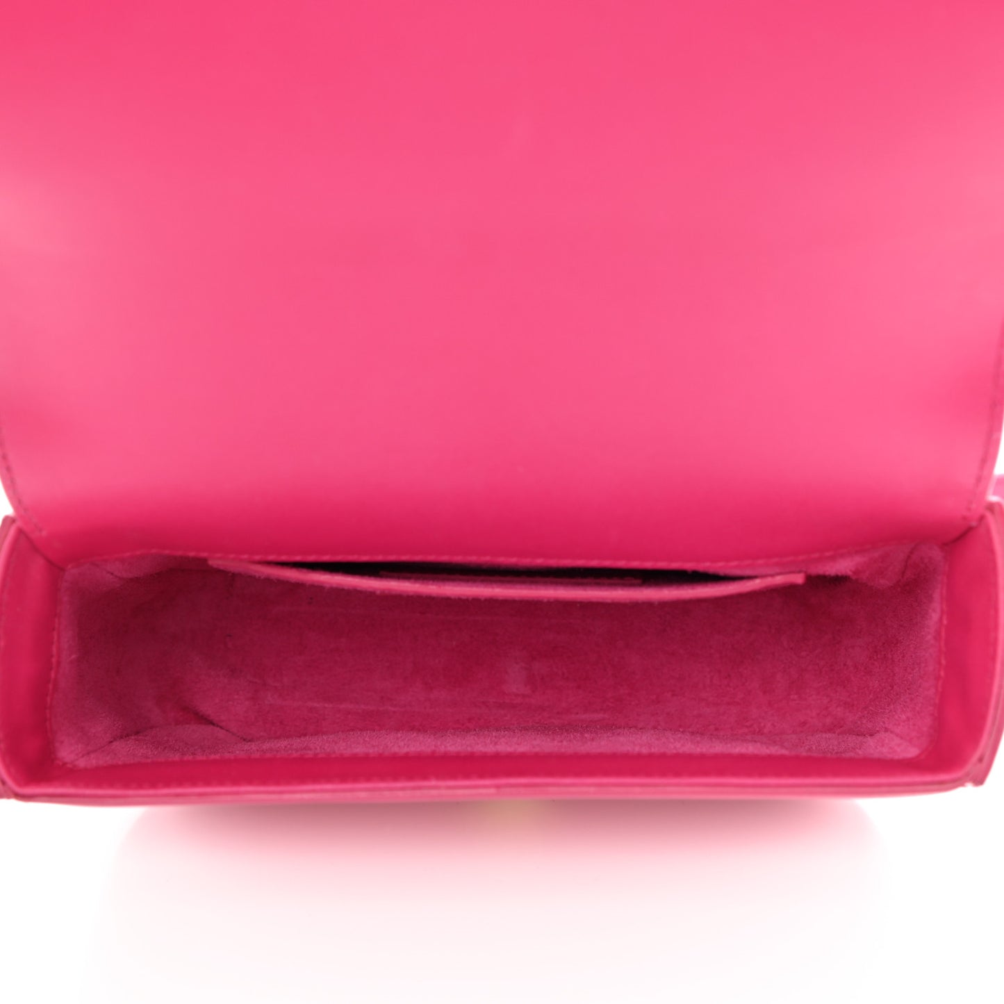 Smooth Calfskin Small Classic Monogram Universite Bag Fuchsia