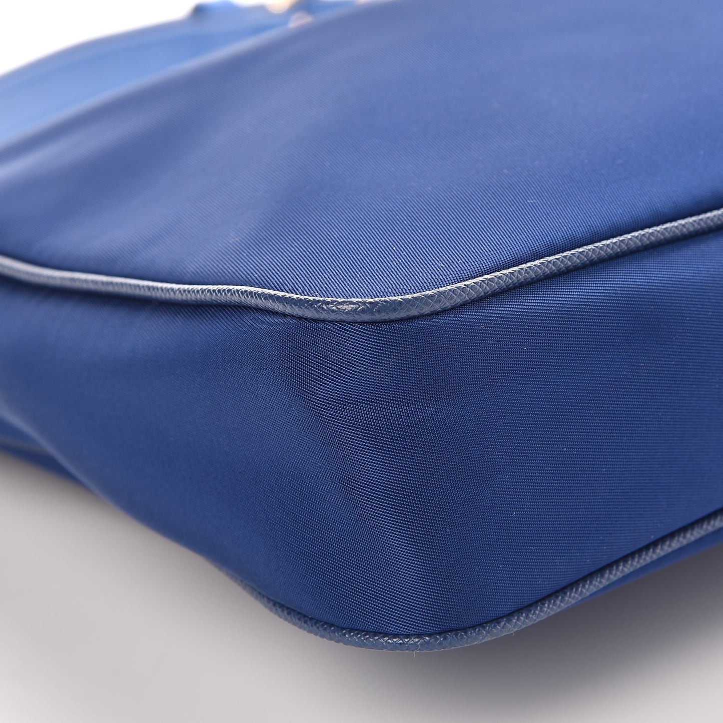 Tessuto Nylon Saffiano Crossbody Bag Bluette