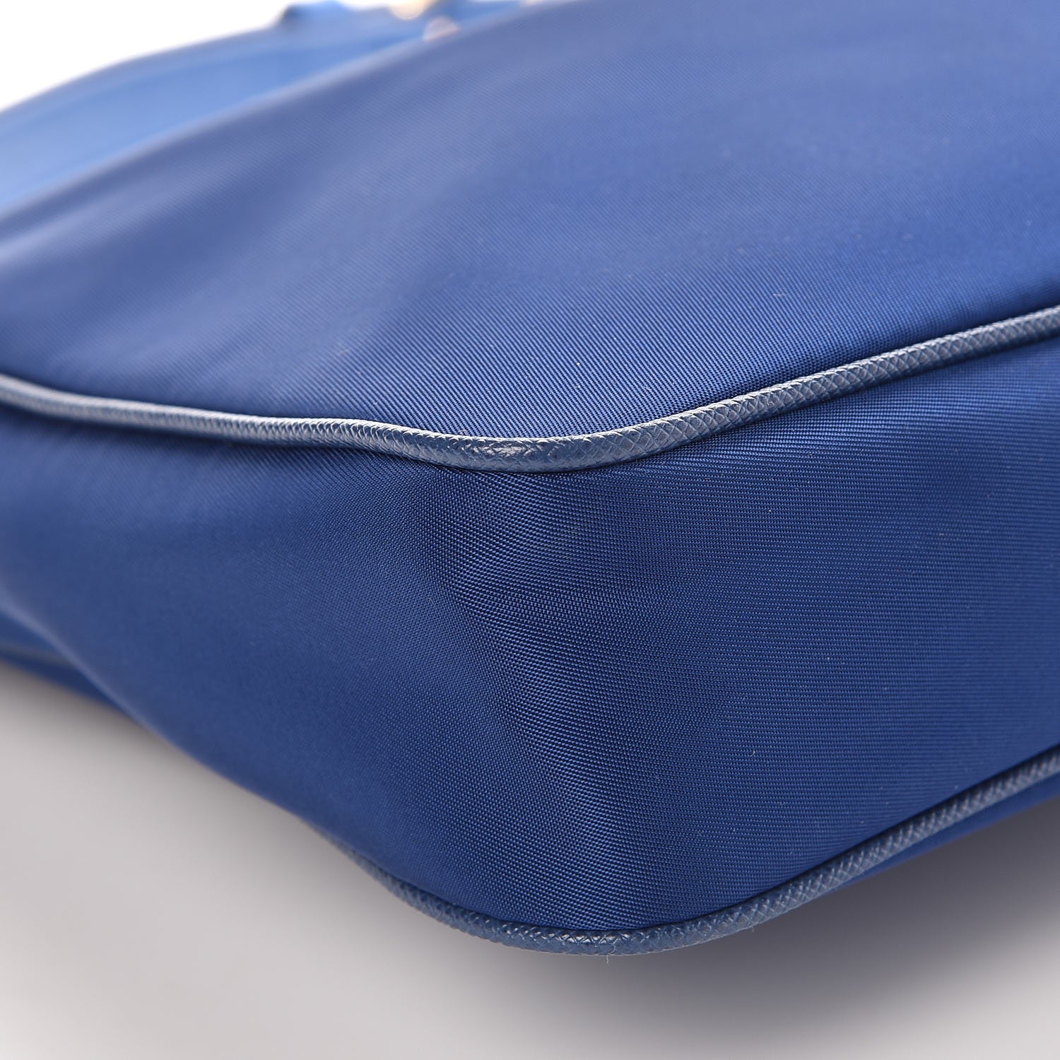 Prada Tessuto Nylon Saffiano Crossbody Bag Bluette 10 of 11