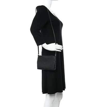 Louis Vuitton Empreinte Pallas Crossbody Black 3 of 9