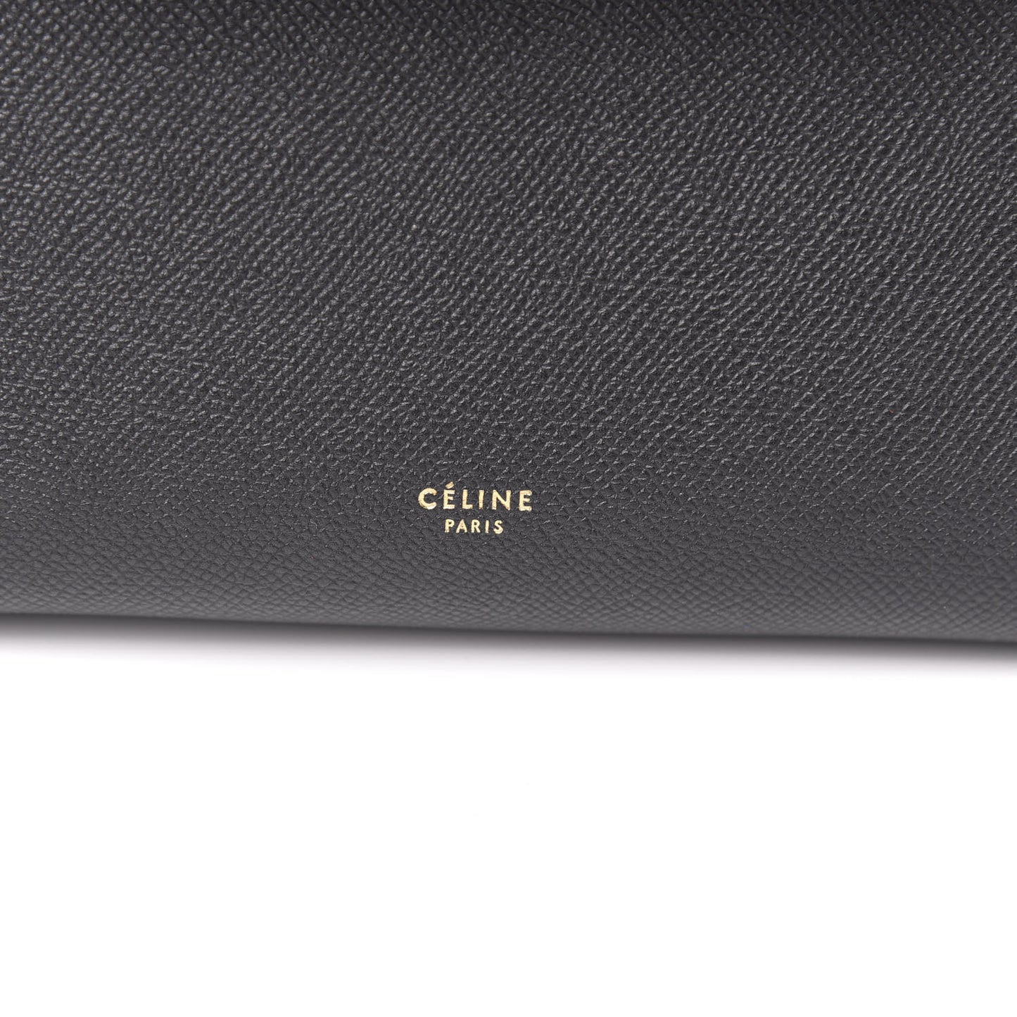 Baby Grained Calfskin Mini Belt Bag Black