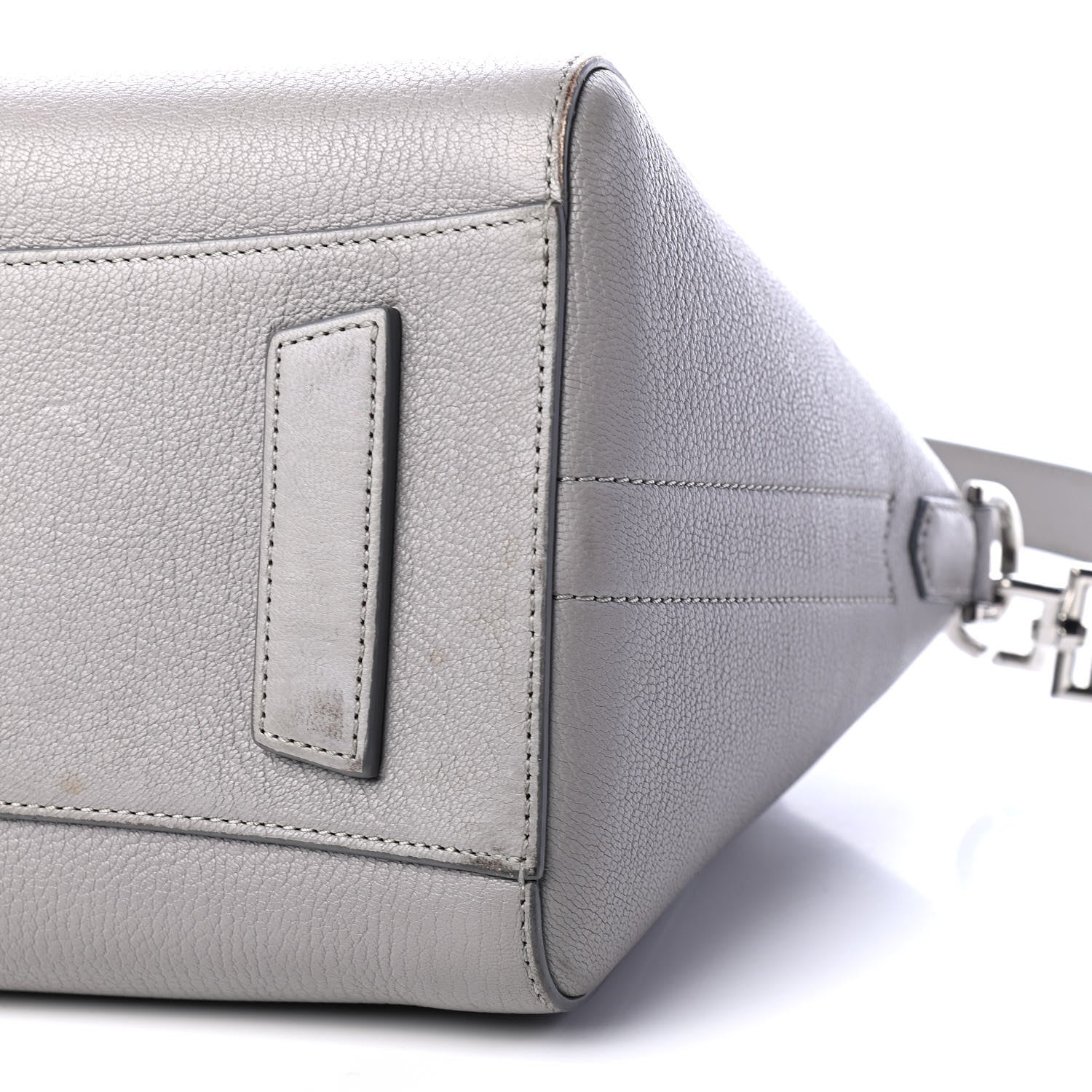 Givenchy Sugar Goatskin Small Antigona Pearl Grey 9 of 12