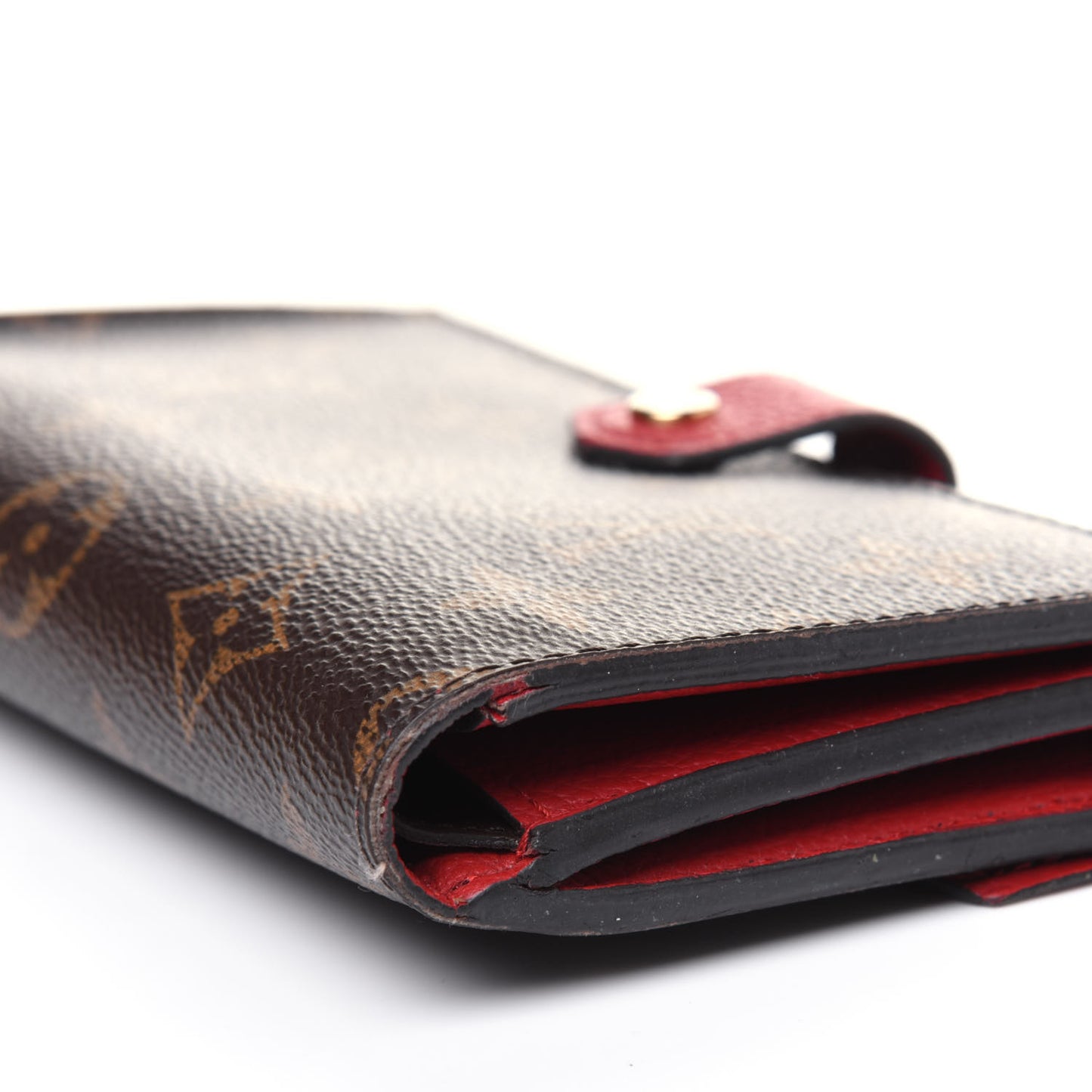 Monogram Pallas Compact Wallet Cherry