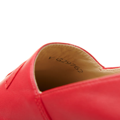 Chanel Lambskin CC Espadrilles 37 Red 9 of 10