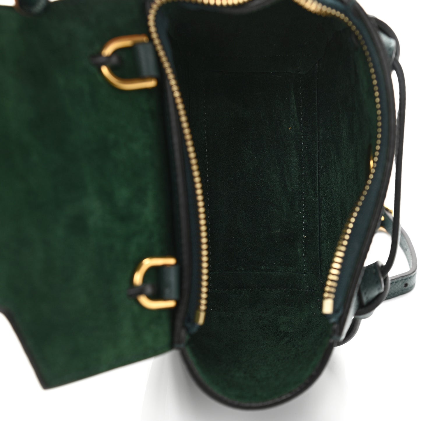 Grained Calfskin Pico Belt Bag Amazone
