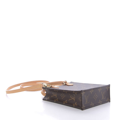 Louis Vuitton Monogram Petit Sac Plat 4 of 9