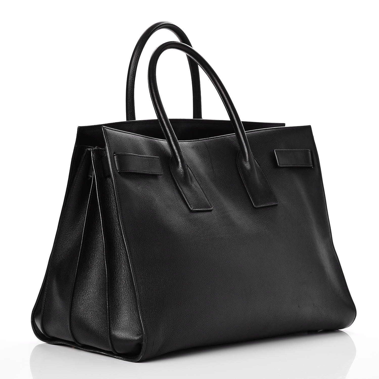 Saint Laurent Calfskin Large Sac De Jour Carryall Black 3 of 8