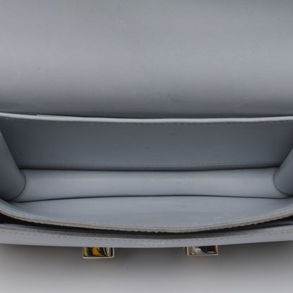 Hermes Box Leather Mini Constance Gris Pale 7 of 8