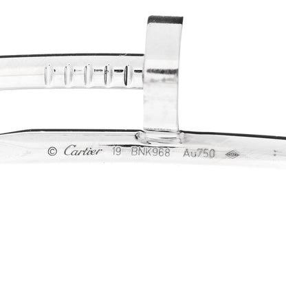 Cartier 18K White Gold Juste Un Clou Bracelet 19 3 of 4