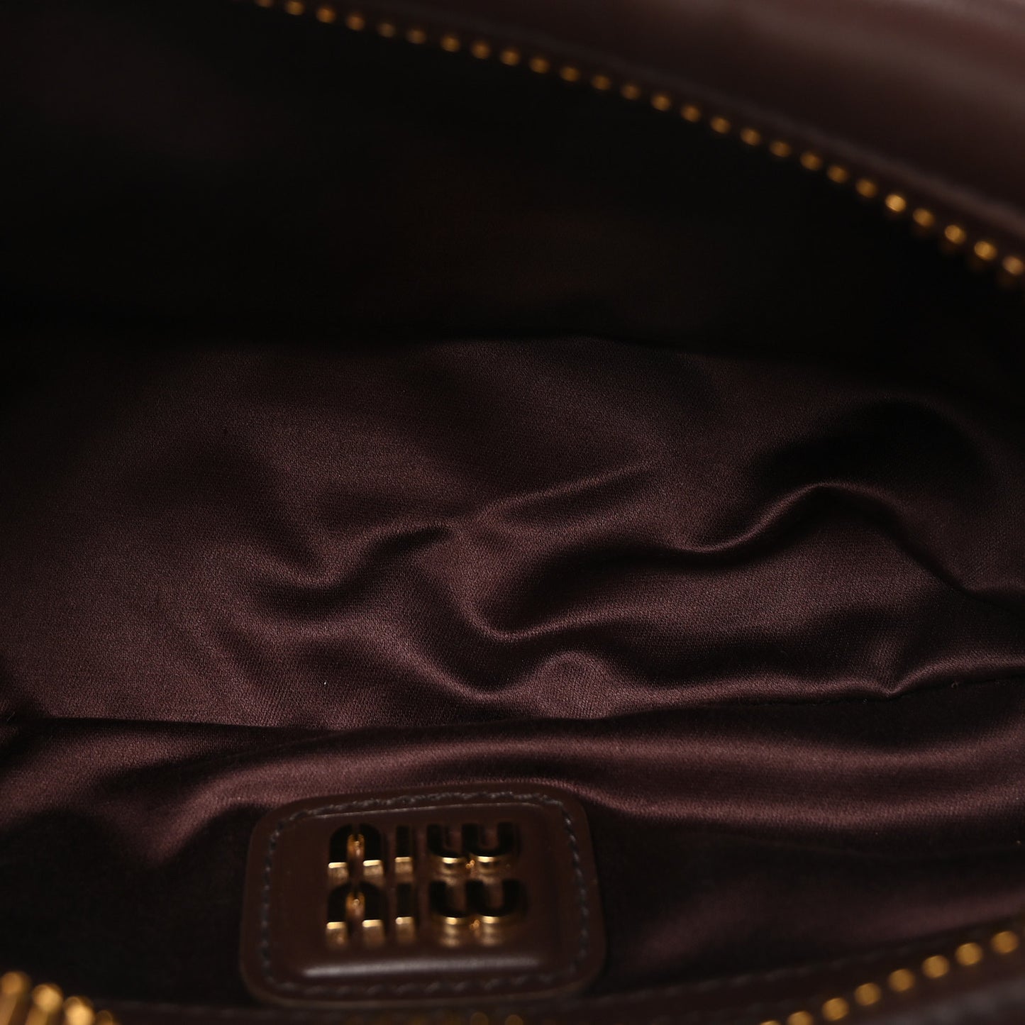Calfskin Mini Arcadie Top Handle Bag Briarwood