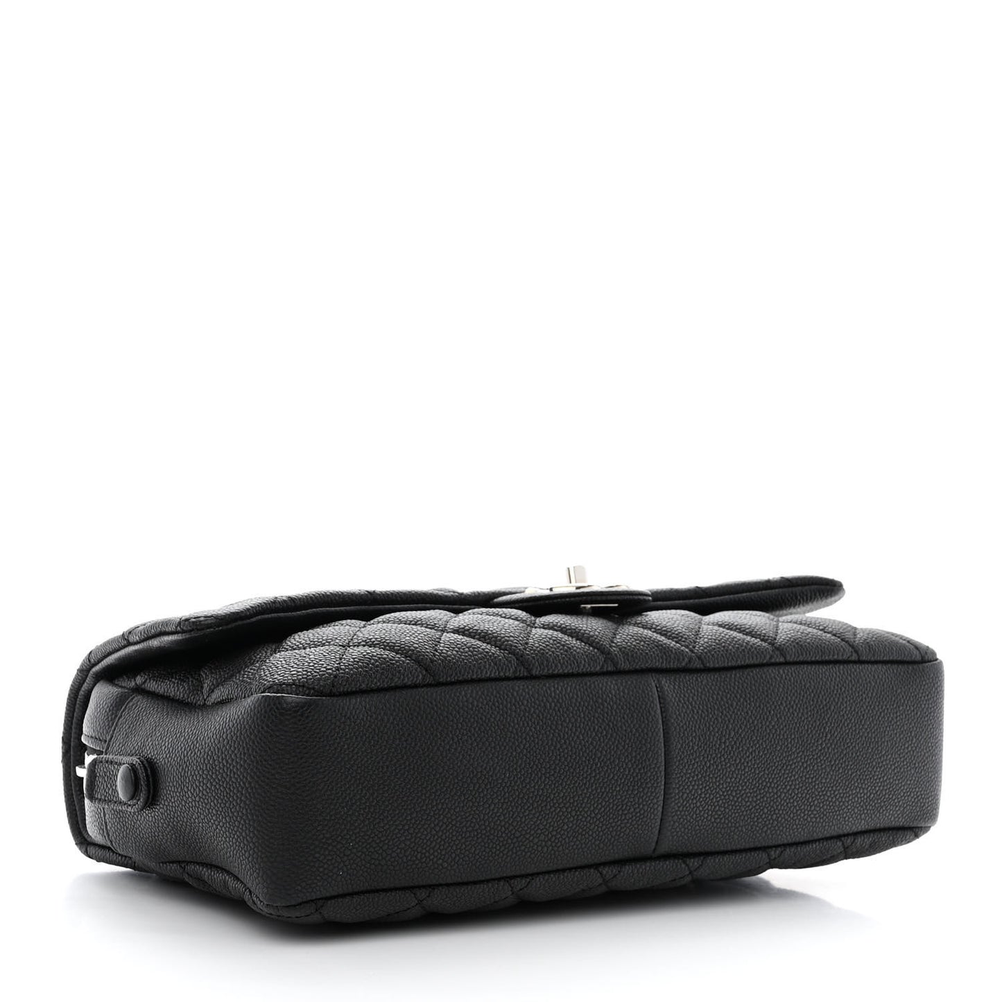 Caviar Quilted Jumbo Easy Flap Black
